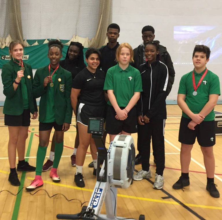 Sydney Russell School » Indoor Rowing Success
