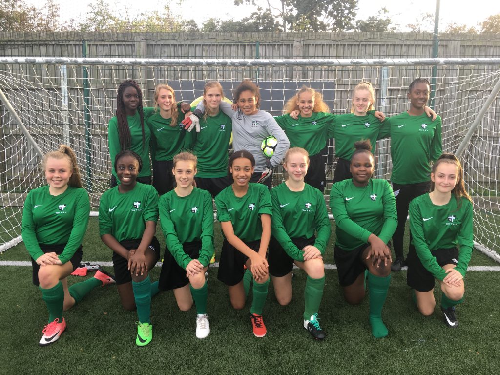 Sydney Russell School » Under 14 Girls’ Football team WIN!
